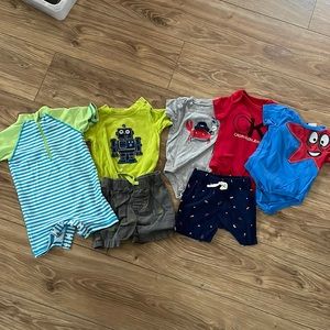 12 month boys summer lot
